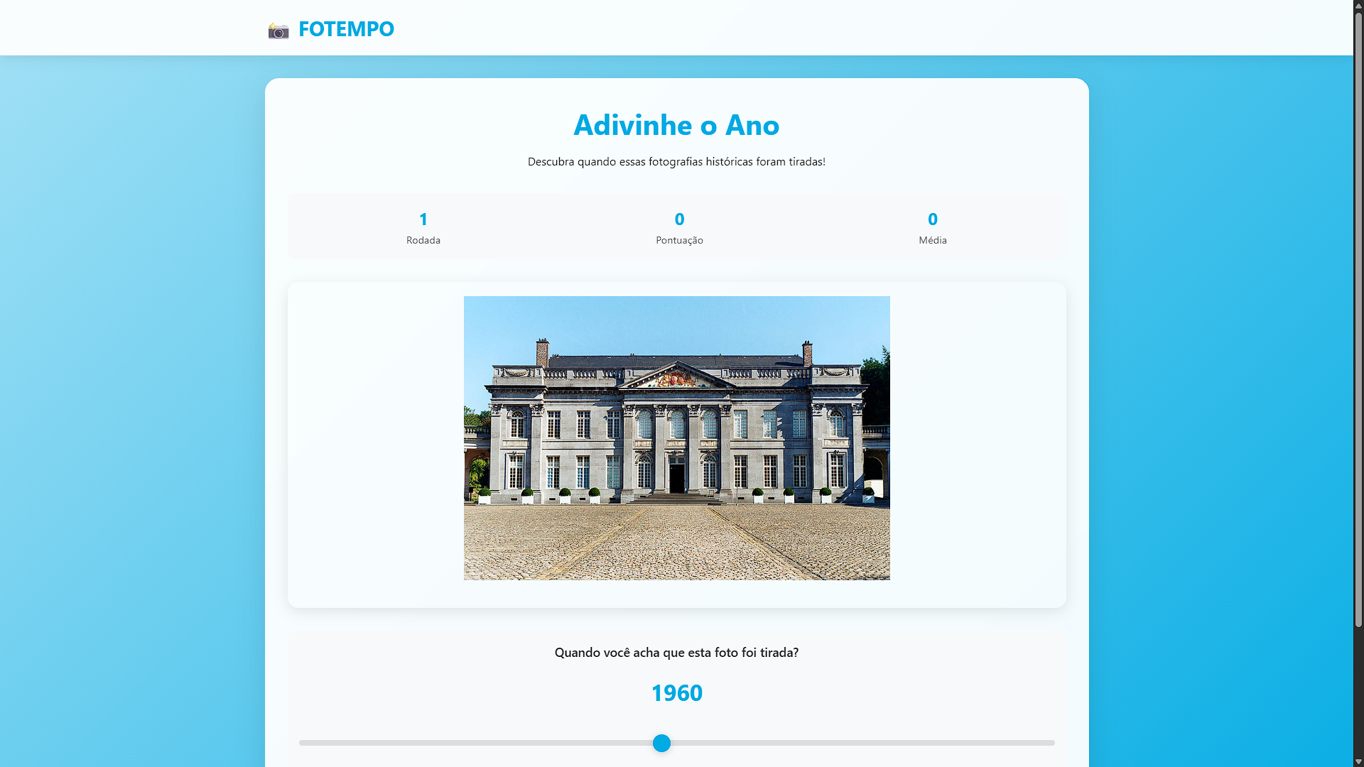 Exemplo de foto histórica